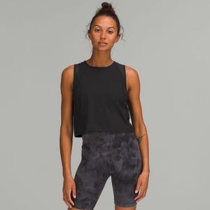 Lululemon Sculpt Cropped Tank Top